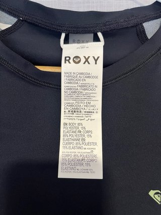 Camiseta para mujer Roxy Estampada Playa y piscina