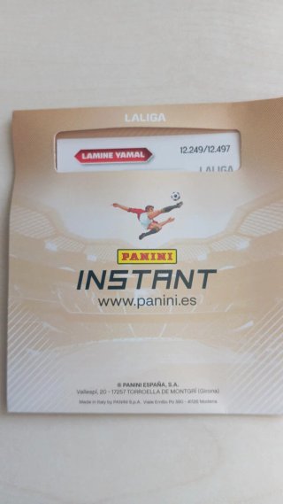 Lamine Yamal Panini Instant FC Barcelona