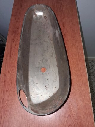 Tapa depósito Mobylette AV 88 cromada
