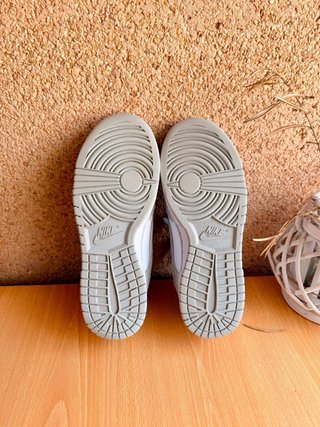 Zapatillas Nike Dunk Low Gris Blanco