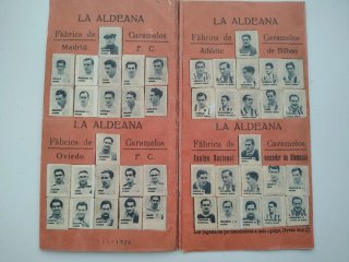Álbum fútbol La Aldeana 1934-35