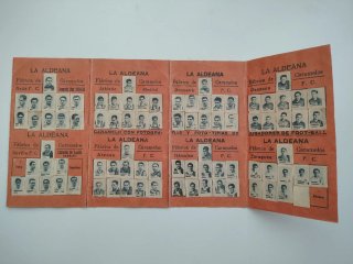 Álbum fútbol La Aldeana 1934-35
