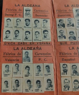 Álbum fútbol La Aldeana 1934-35