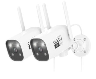 2 Cámaras de Seguridad Aosu 2K QHD
