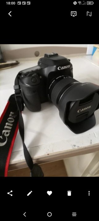 Objetivo Canon EFS 10-18mm