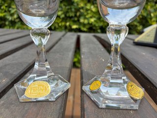 Juego Copas Riedel Champagne Vintage Años 60