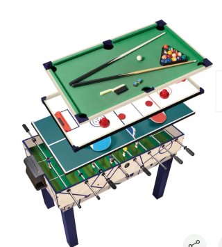 Mesa Multijuegos 4 en 1