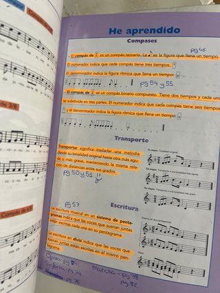 Lapiceros Música 6