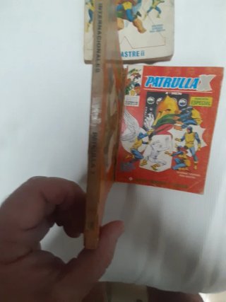 LA PATRULLA X LOTE 3 NUMEROS VERTICE
