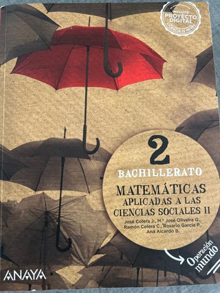 Matemáticas aplicadas a las Ciencias Sociales II 2