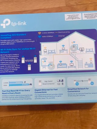 Set di adattatori PLC TP-Link AV1300 + AV1000 + Extra