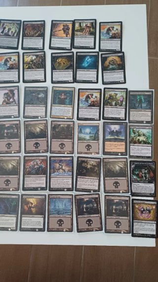 Cartas Magic de Gathering (Pantano)