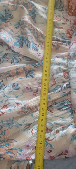 Vestido de verano floral forrado talla M/L