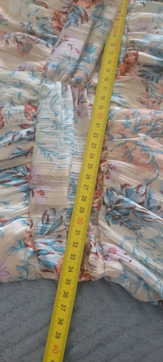 Vestido de verano floral forrado talla M/L