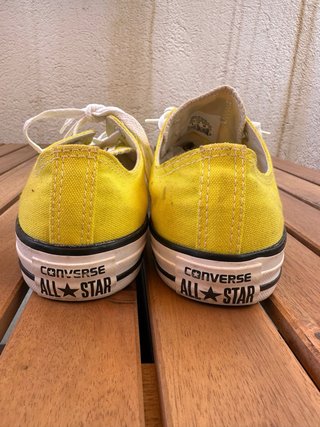 Converse All Star Amarillas Talla 38