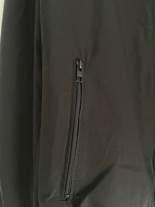 Chaqueta bomber negra hombre XL