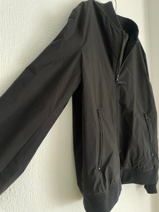 Chaqueta bomber negra hombre XL