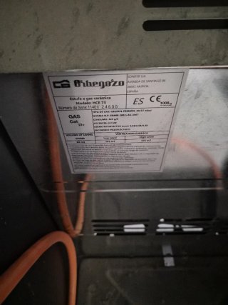 Estufa Orbegozo Negra