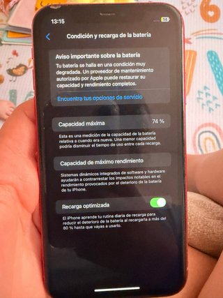 iPhone 11 Rojo 128GB