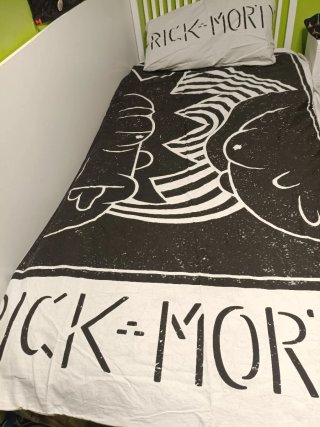 Rick y Norty Funda Nórdica Cama 90 Rick y Morty.