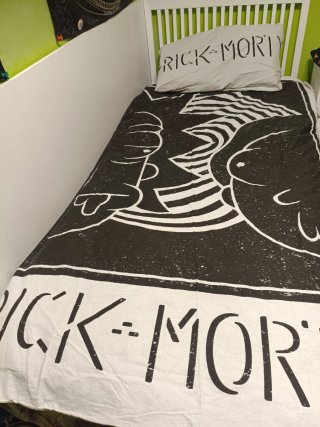 Rick y Norty Funda Nórdica Cama 90 Rick y Morty.