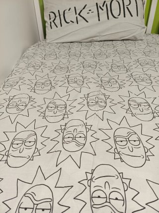 Rick y Norty Funda Nórdica Cama 90 Rick y Morty.
