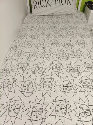 Rick y Norty Funda Nórdica Cama 90 Rick y Morty.