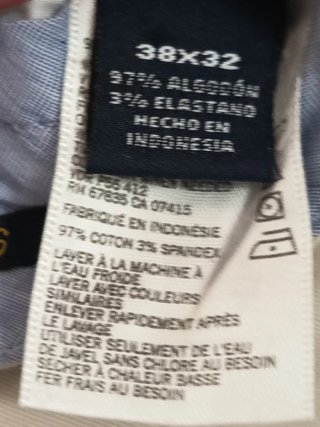 Pantalón Náutica de hombre beige W38 | ES 48