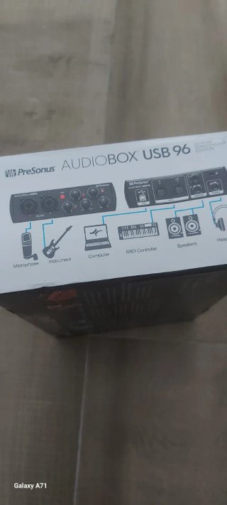 Tarjeta de sonido PreSonus Interfaz