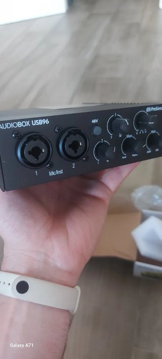 Tarjeta de sonido PreSonus Interfaz