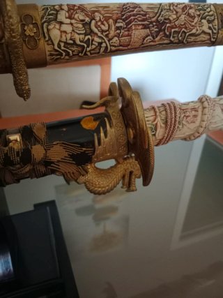 Set di 3 Katane da Collezione