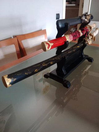 Set di 3 Katane da Collezione