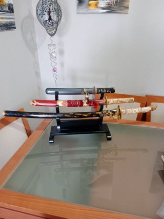 Set di 3 Katane da Collezione