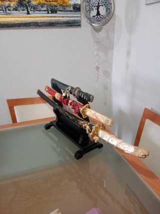 Set di 3 Katane da Collezione