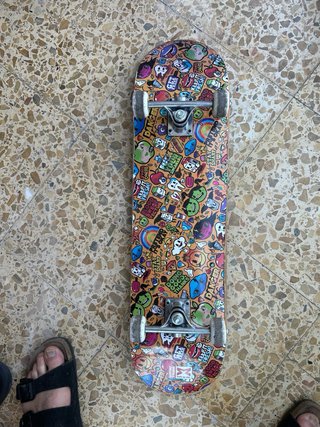 Monopattino a 3 ruote e skateboard
