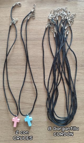 PULSERAS COMUNIÓN y materiales para hacerlas