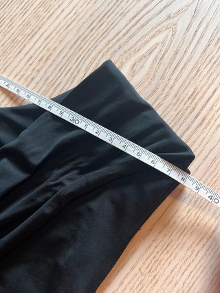 Purificación García Blouse Elegant Open Back Draped Black Great Condition