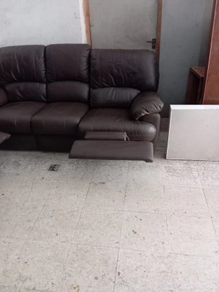 Sofá de piel 3+2 plazas