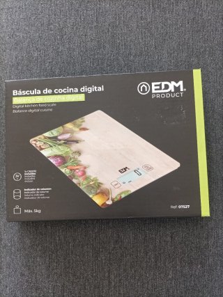 Báscula de cocina digital EDM