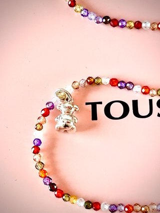 Collar TOUS Plata CIRCONITAS OSO PLATA ORIGINAL