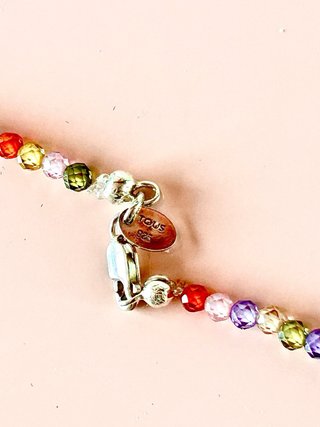 Collar TOUS Plata CIRCONITAS OSO PLATA ORIGINAL