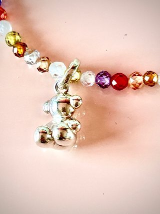 Collar TOUS Plata CIRCONITAS OSO PLATA ORIGINAL