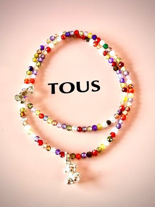 Collar TOUS Plata CIRCONITAS OSO PLATA ORIGINAL