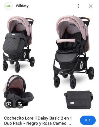 Cochecito Lorelli Daisy 2 en 1