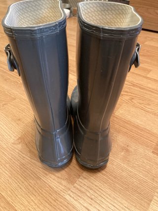 Botas de agua Hunter grises
