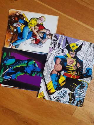 Marvel Poster Book #2 Lobezno 1993 Marvel / Forum