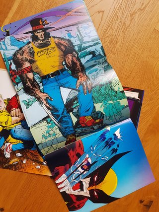 Marvel Poster Book #2 Lobezno 1993 Marvel / Forum