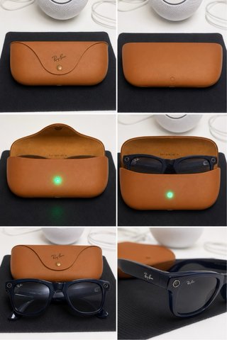 Funda Gafas Ray-Ban Marrón Cuero