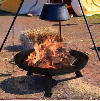 Brasero Köhko 80cm per barbecue a fuoco aperto