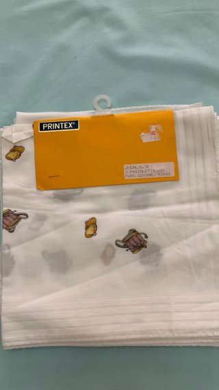 Set 5 fazzoletti Printex vintage